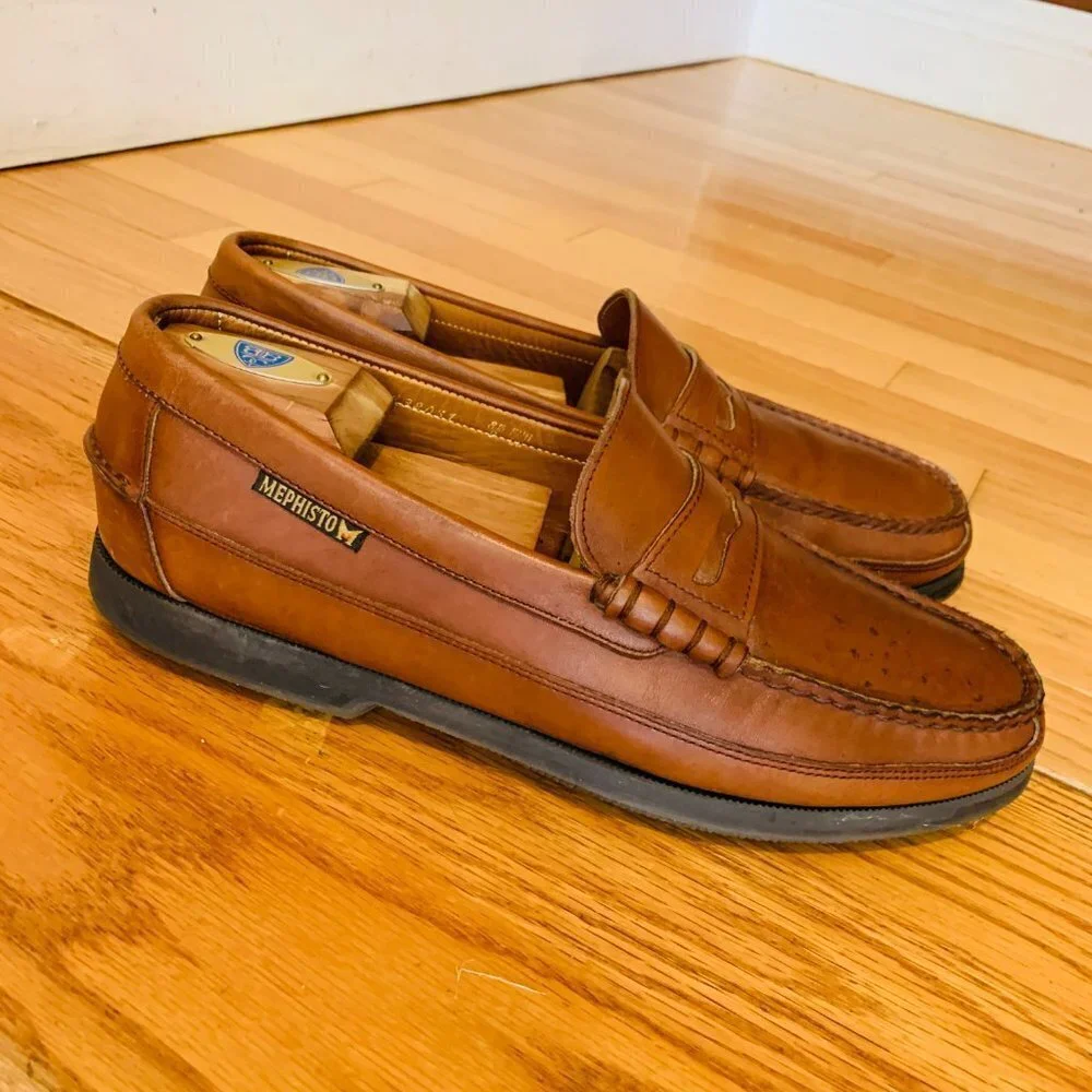 Mephisto Cap Vert Loafer Hazelnut Brown Smooth Leather Men’s Shoe Spinnaker